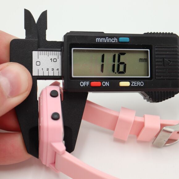 Armitron Womens Digital Sport Watch 36mm Square Dial Pink Black with New Battery - Picture 3 of 15